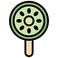 ICE CREAM18 filled outline icon