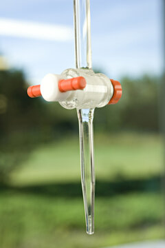 Laboratory equipment, close-up
