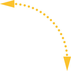 Dotted Arrow Line