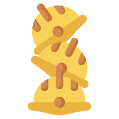 SAFETY HAT flat icon