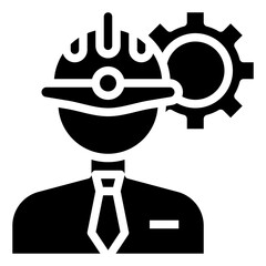 ENGINEER glyph icon