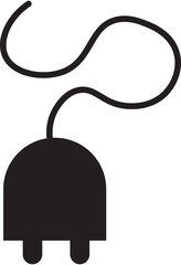 Plug Cord Electric Illustration Pastel Isometric Sockets Connection Cable Doodle
