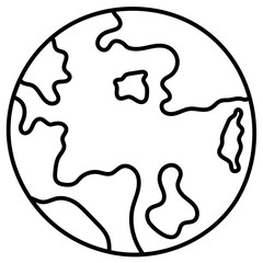 GLOBE line icon