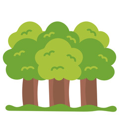 FOREST flat icon