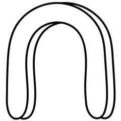 INTERSECTION line icon