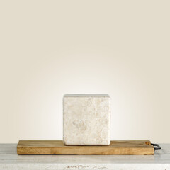 Desk of free space and pedestal 