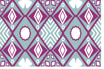 Classic fabric texture, seamless geometric pattern. Wallpaper clothing wrapping fabric vector illustration embroidery style.	