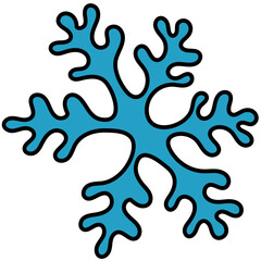 FROZEN PRODUCT filled outline icon