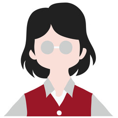 TEACHER flat icon