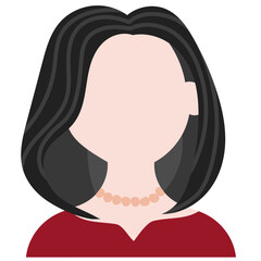 WOMAN flat icon