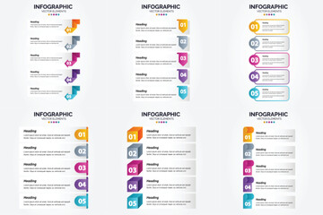 Use this set of vector illustration infographics for advertising in a brochure. flyer. or magazine.