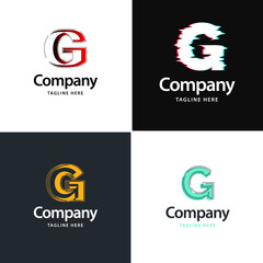 Letter G Big Logo Pack Design Creative Modern logos design for your business