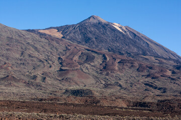 Fototapeta na wymiar Teide national park. View on volcano Teide