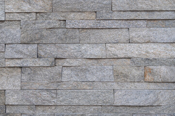 Modern stone brick wall tile texture