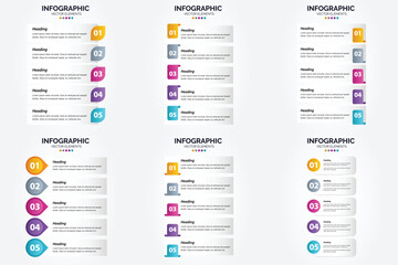 Use this set of vector infographics for advertising in a brochure. flyer. or magazine.