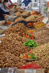 mercato della frutta secca
