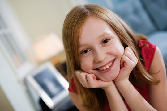 Portrait of a cute girl.