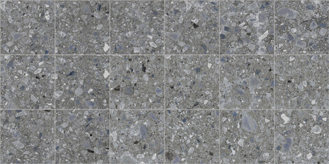 Porcelain stoneware tile seamless texture map
