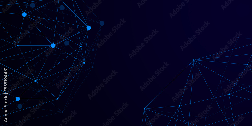 Aufkleber abstract global connection copy space background for futuristic banner, poster, and print
