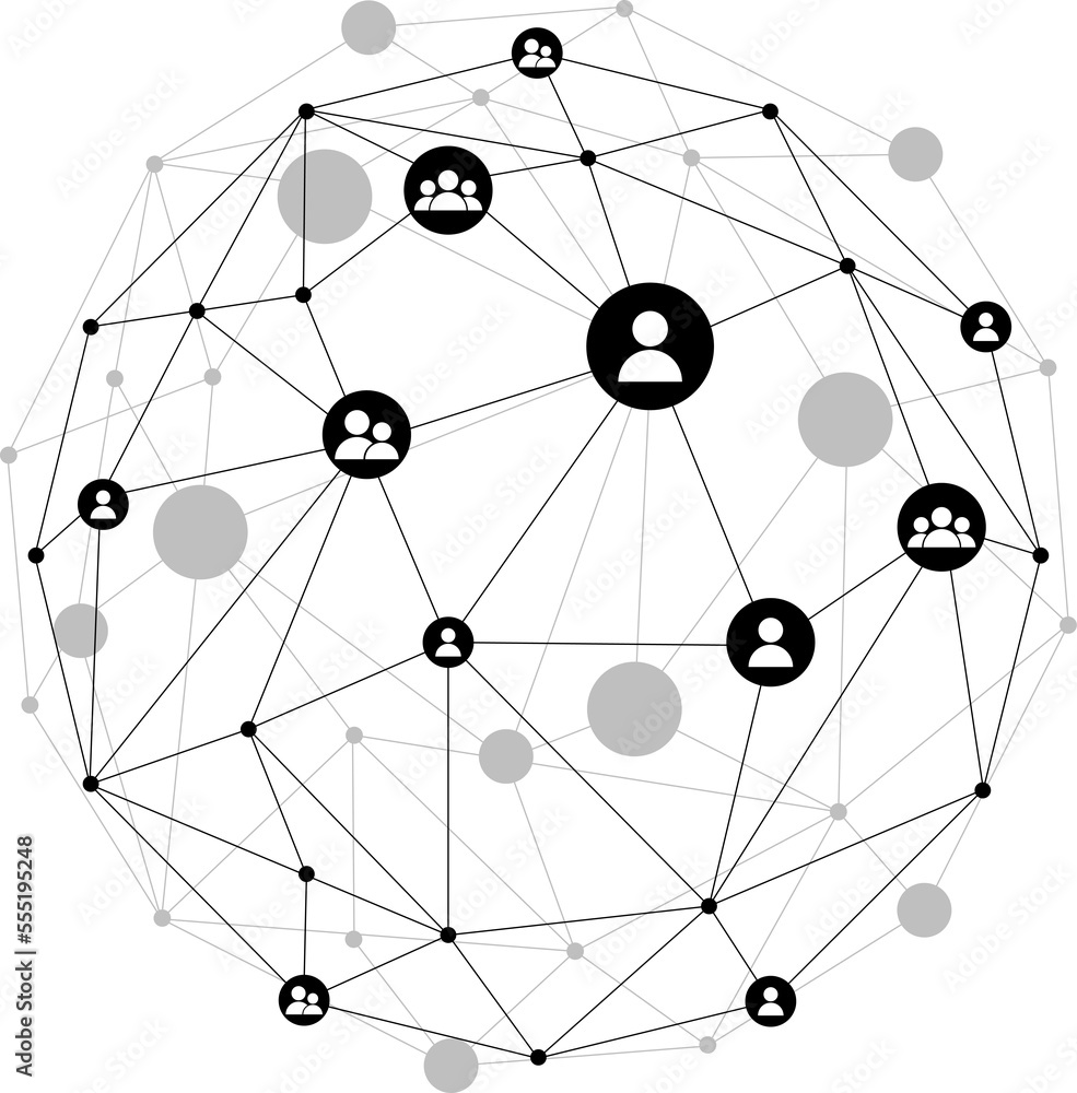 Poster abstract global network connection