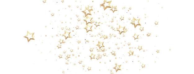 Glossy 3D Christmas star icon. Design element for holidays.
