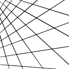 Black perspective lines vector illustration