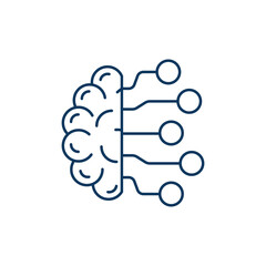 Digital of things line universal icon ui ux element sign.