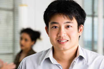 Portrait of a business man.