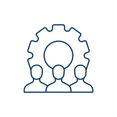 Development line universal icon ui ux element sign.