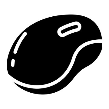 computer mouse glyph 
