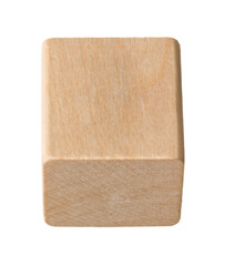 Geometry square shape of wood blocks