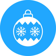 Obraz premium Christmas ball