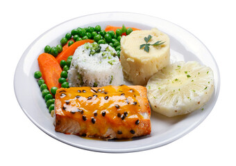 grilled salmon