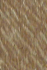 Fototapeta premium Golden moire pattern Generative AI
