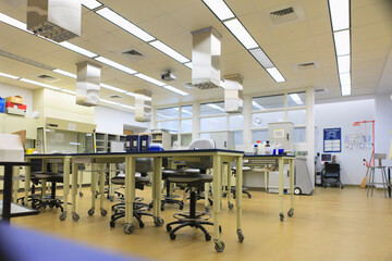 Chemical analysis laboratory in an engineering university