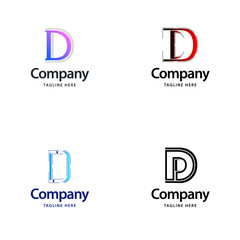 Letter D Big Logo Pack Design Creative Modern logos design for your business