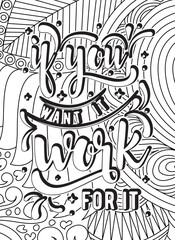 motivational quotes coloring pages design .inspirational words coloring book pages design.