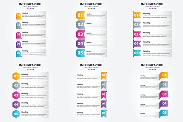 Use this vector illustration infographics set to make your advertising in brochures. flyers. and magazines stand out.