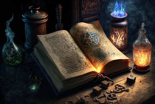 Fantasy Wallpaper: Spellbook | Магия, Хрустальный шар, Молитвы
