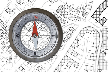 Finding the right building - Solution concept with an imaginary