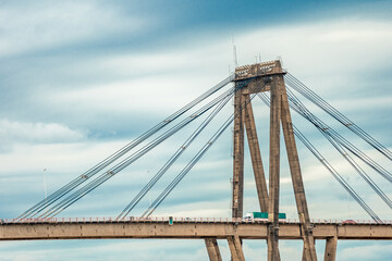 General Belgrano Bridge in Argentina on the Parana River