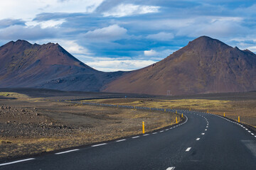 Landscape of eastern Iceland