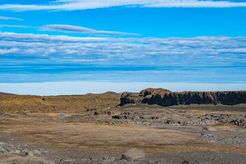 Landscape of eastern Iceland