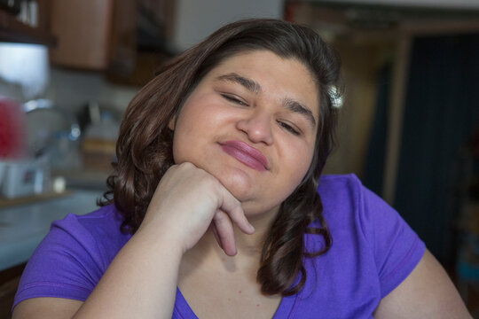 Girl with Cerebral Palsy
