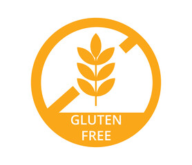 Gluten free icon.

