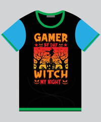 Halloween graphic t shirt design vector are design 