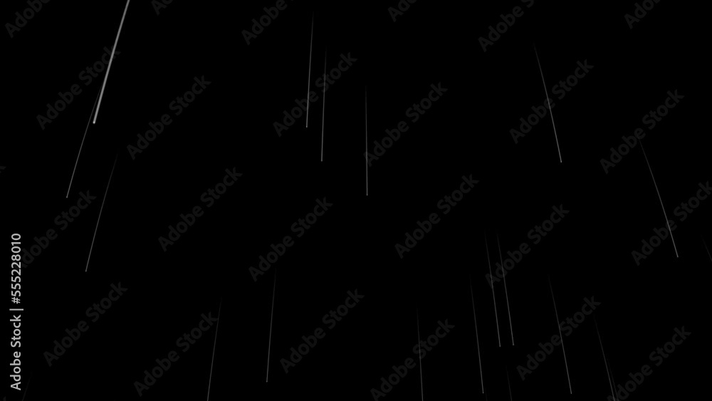 Poster explosion of fireworks with long falling particles on any background with alpha channel. abstract fe