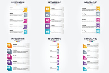 Use this set of vector infographics for advertising in a brochure. flyer. or magazine.