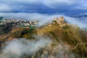 Cardona castle is a famous medieval castle in Catalonia.