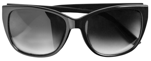 Modern beautiful black sun glasses